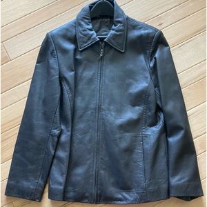 Leather jacket